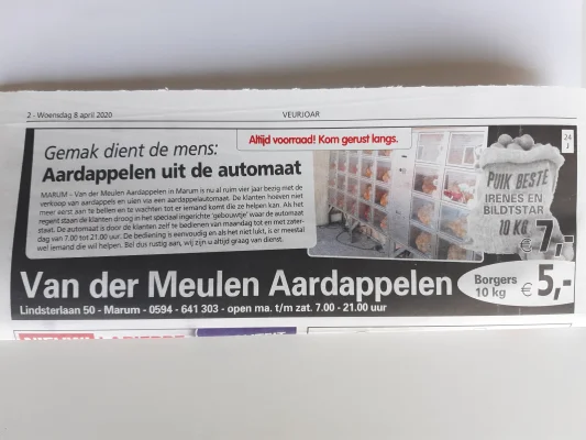 Afbeelding Van der Meulen Aardappelen