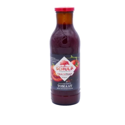 Productfoto Schulp bio puur krachtsap tomaat 0,75 liter
