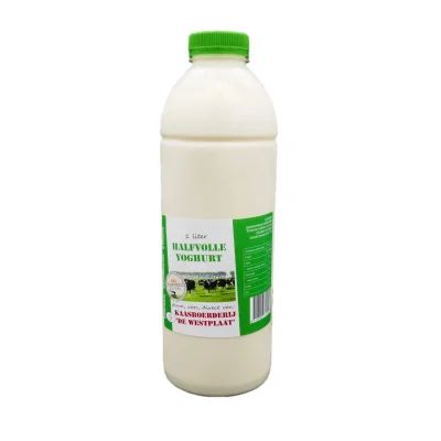 Productfoto Yoghurt naturel halfvol 1 liter