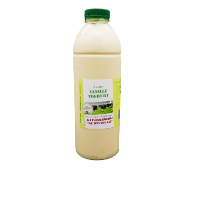 Productfoto Yoghurt vanille 1 liter