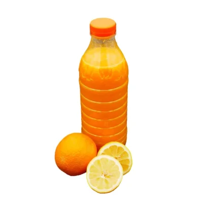 Productfoto Verse sinaasappel citroen sap